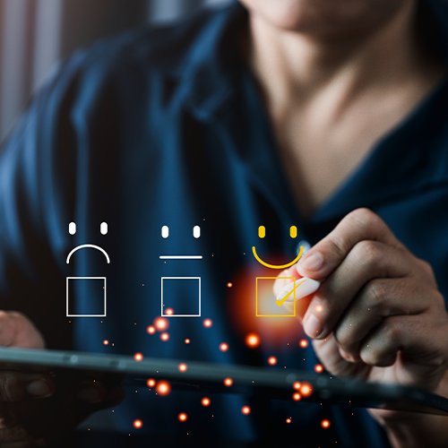 Experiência de programa de fidelidade de clientes