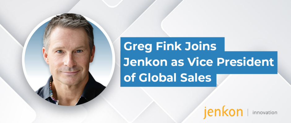 Greg Fink se une a Jenkon como Vicepresidente de Ventas Globales