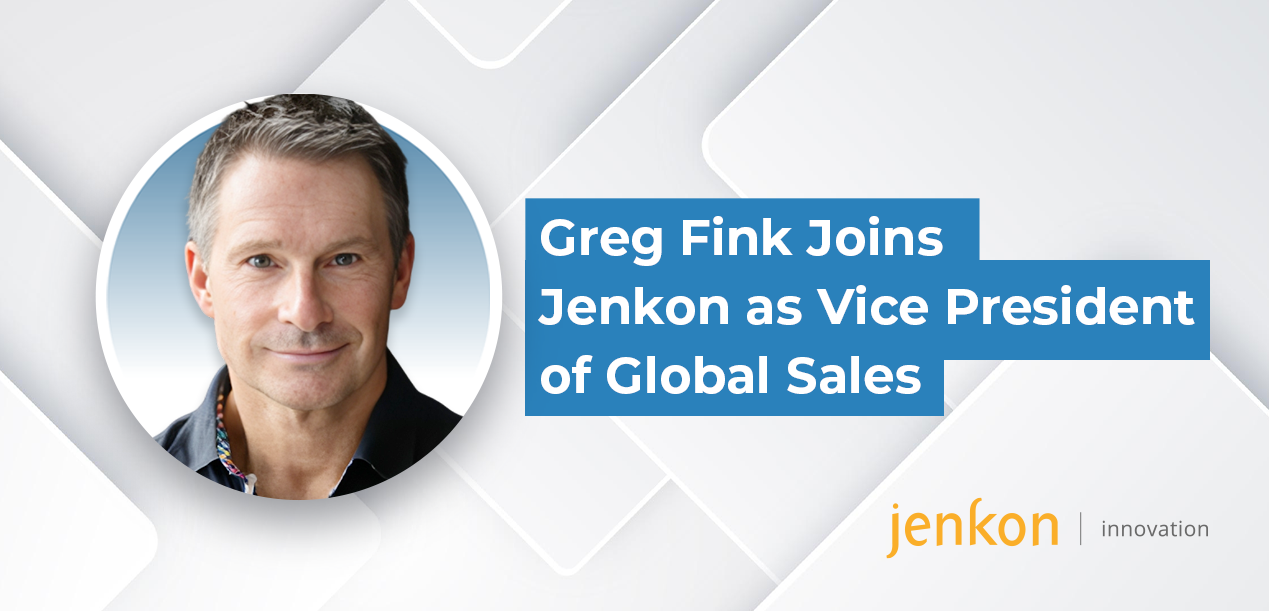Greg Fink junta-se à Jenkon como vice-presidente de vendas globais